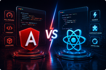 Angular vs. React: Which Is Better for Modern Front-end Development?